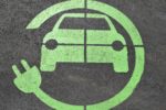 Electric car charge symbol